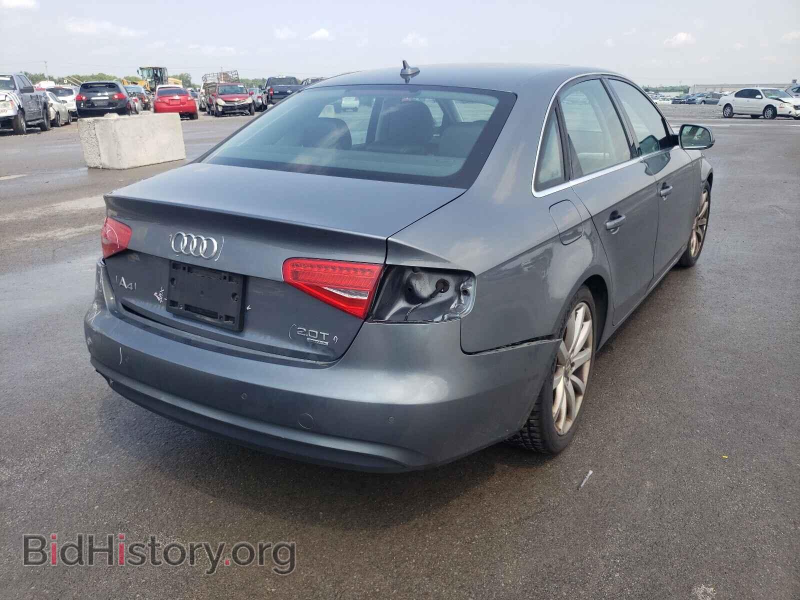 2013 AUDI A4 - VIN: WAUKFAFL1DN040432 - Photo 4