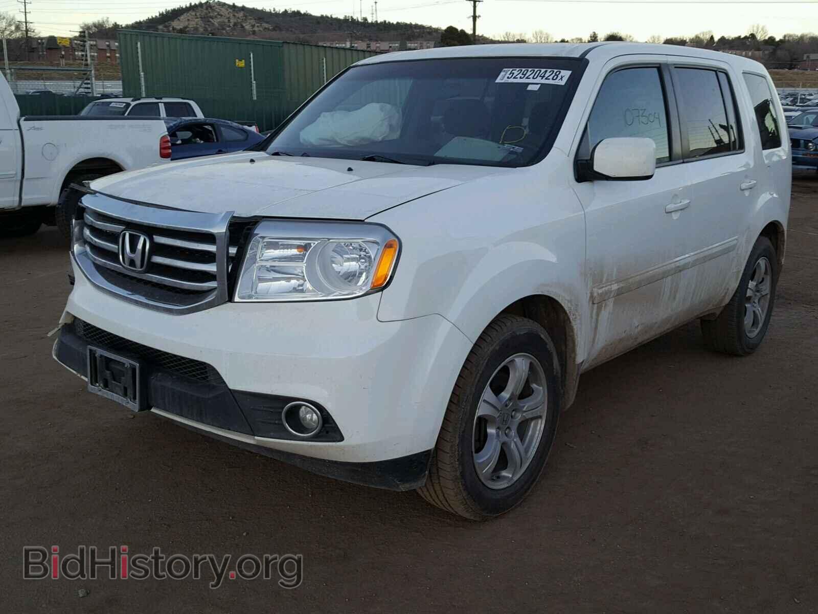 2013 HONDA PILOT EX - VIN: 5FNYF4H4XDB077577 - Фото 2