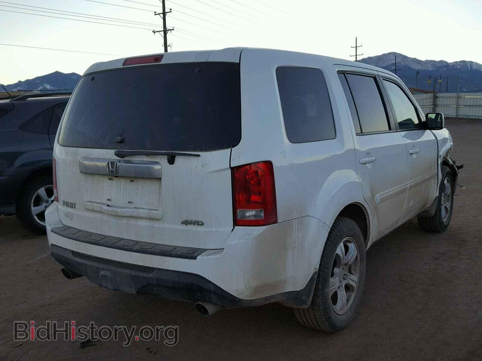 2013 HONDA PILOT EX - VIN: 5FNYF4H4XDB077577 - Фото 4