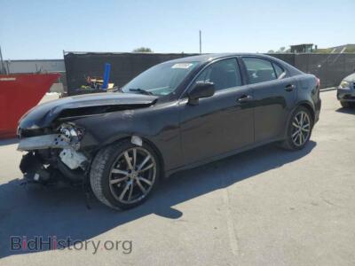 2008 Lexus IS 250, черный — VIN JTHBK262585081405, Copart