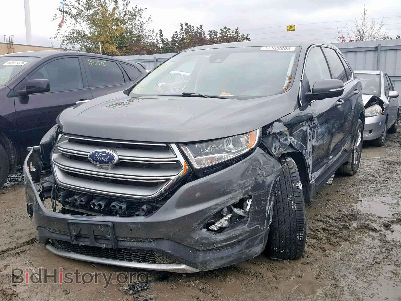 2016 FORD EDGE - VIN: 2FMPK3K89GBC46353 - Фото 2