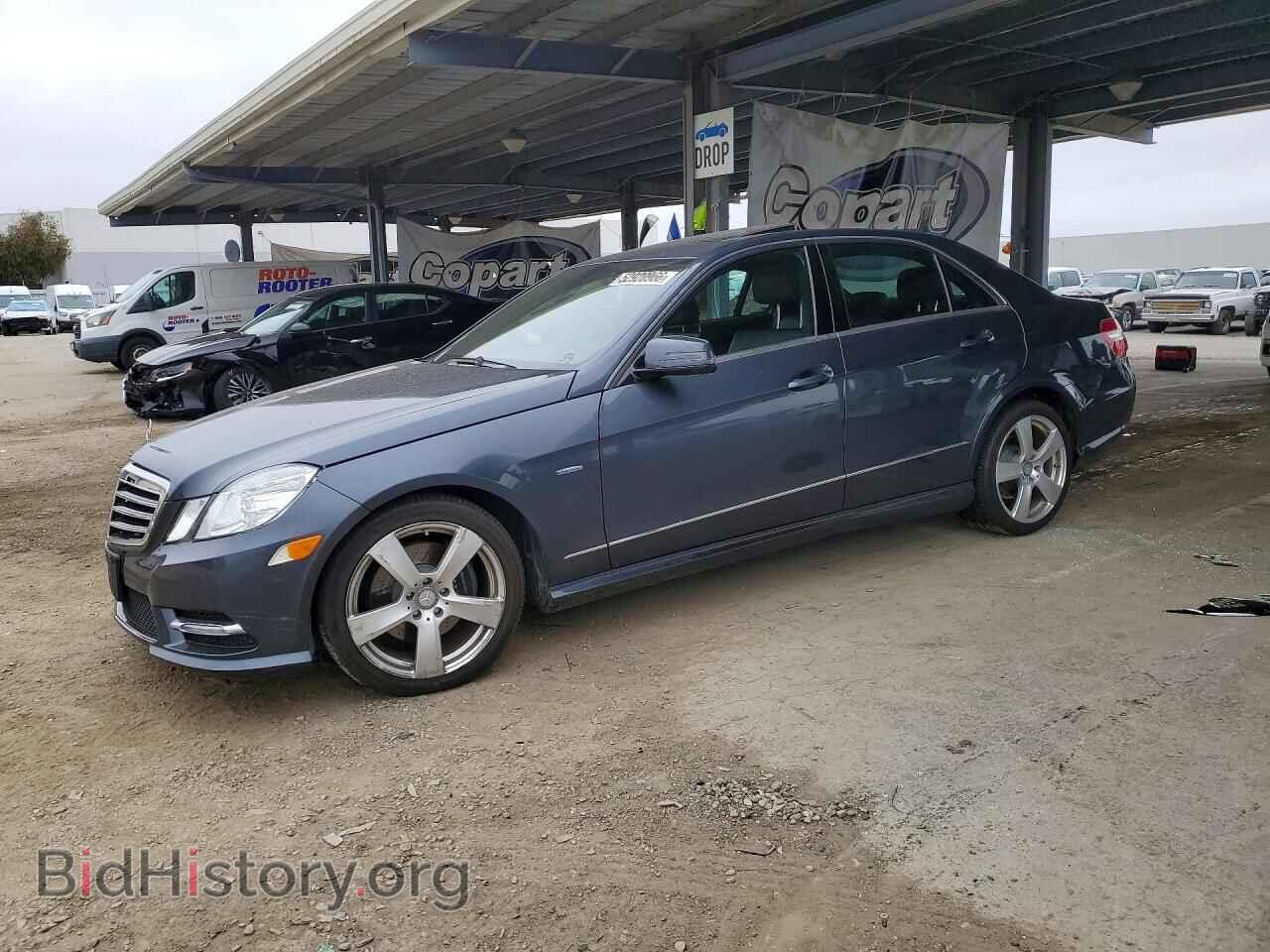Photo WDDHF5KB7CA582213 - MERCEDES-BENZ E-CLASS 2012