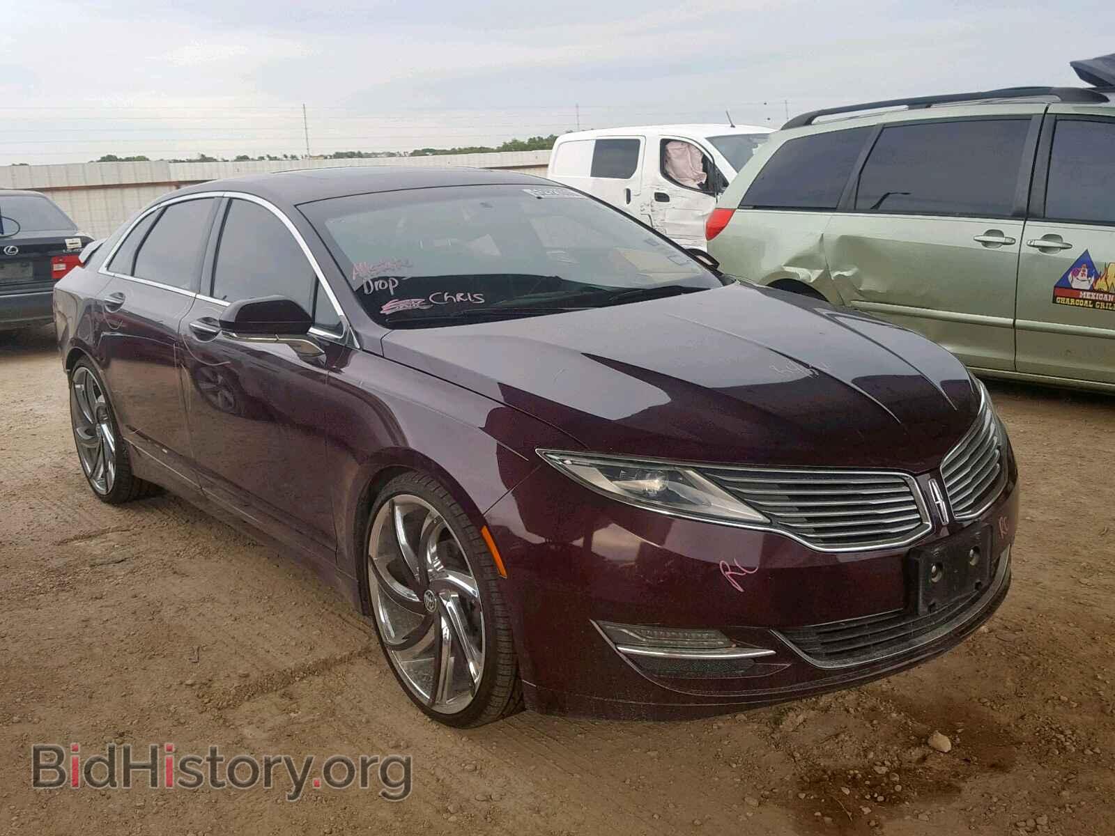 Фотография 3LN6L2G96DR808792 - LINCOLN MKZ 2013