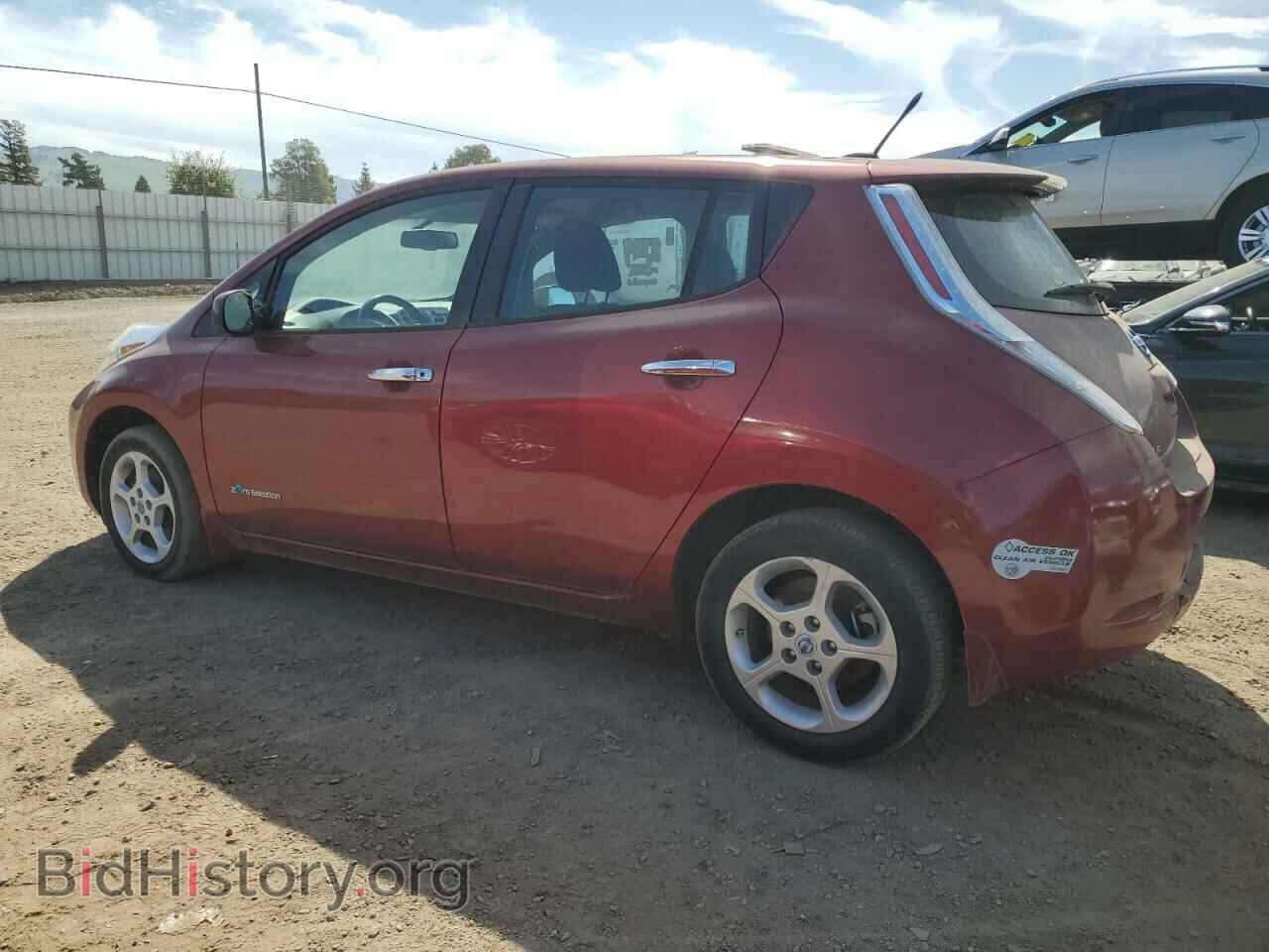 2013 NISSAN LEAF - VIN: 1N4AZ0CP5DC401962 - Фото 2