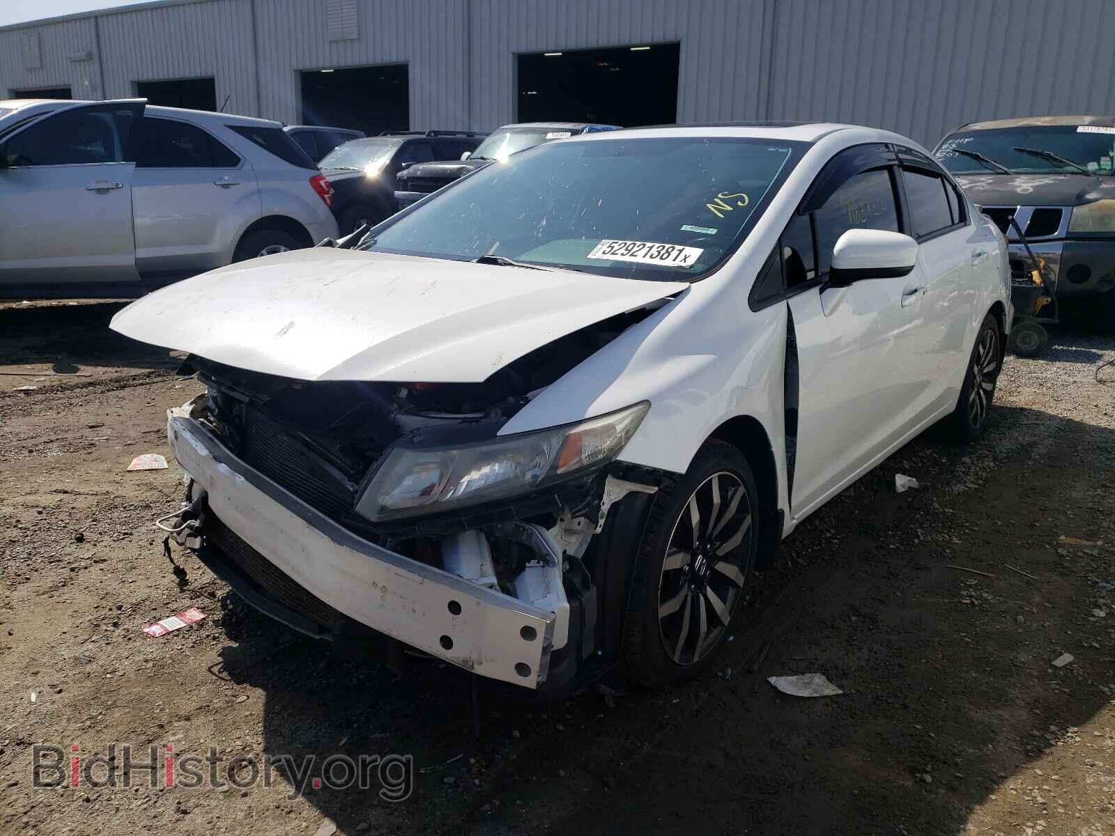 2015 HONDA CIVIC - VIN: 19XFB2F93FE031801 - Фото 2