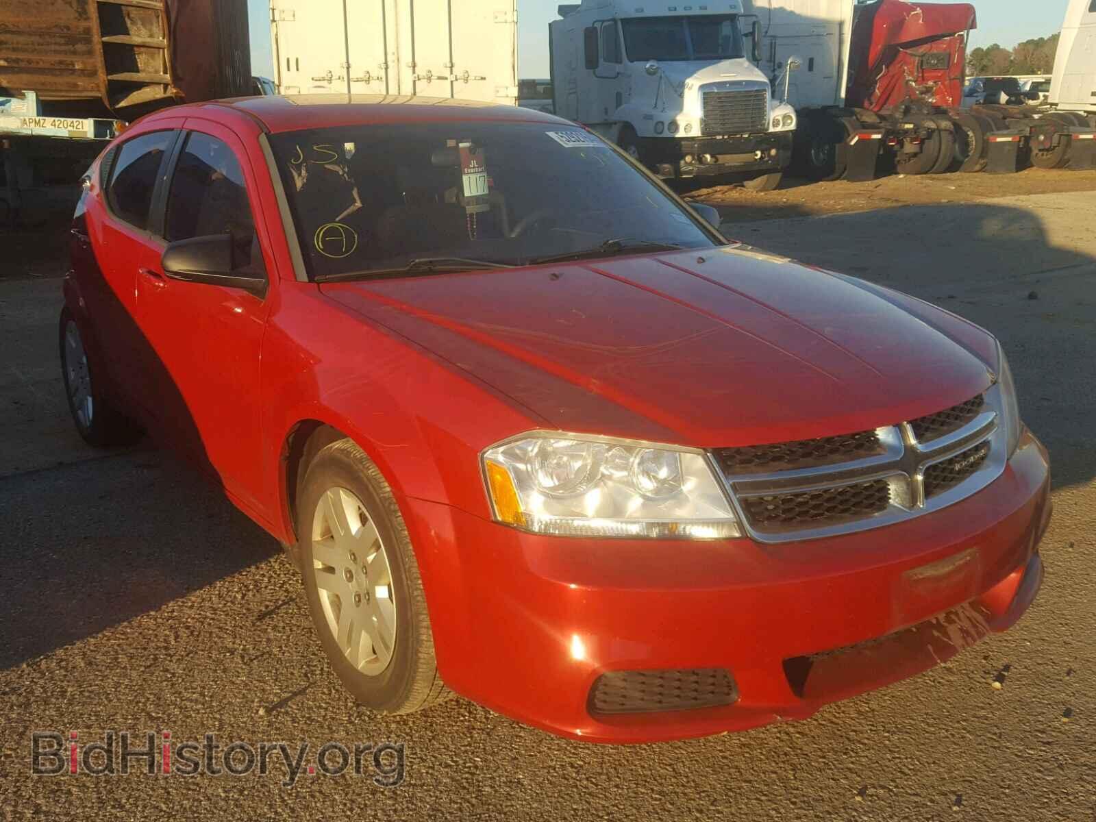 Фотография 1C3CDZAB6DN575769 - DODGE AVENGER 2013