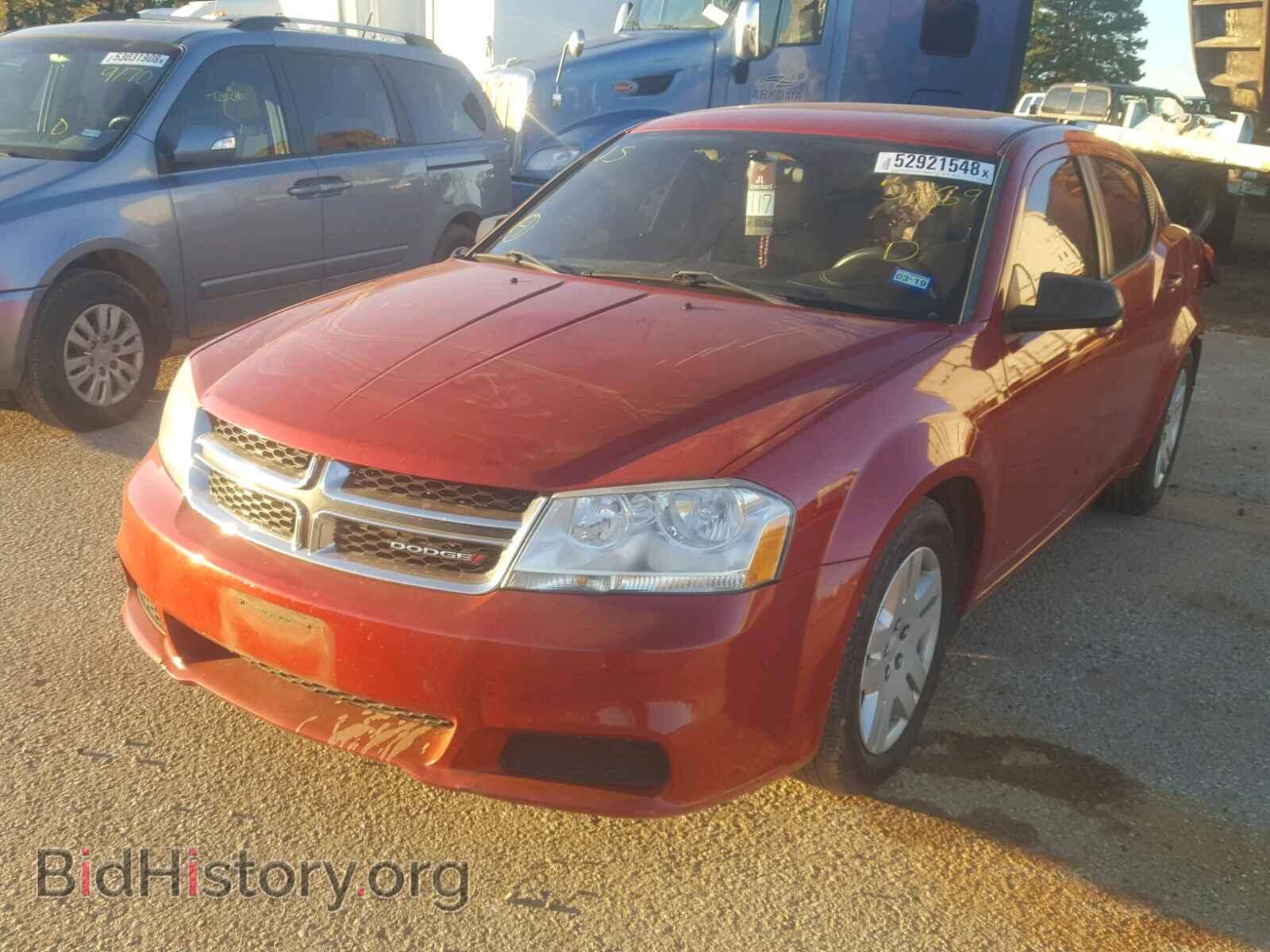 2013 DODGE AVENGER - VIN: 1C3CDZAB6DN575769 - Фото 2