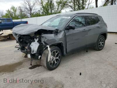 2024 Jeep COMPASS Latitude, серый — VIN 3C4NJDBN3RT606072, Copart