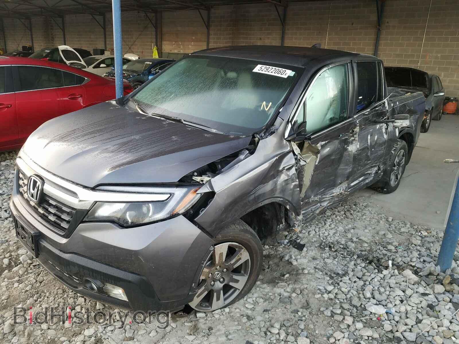 2018 HONDA RIDGELINE - VIN: 5FPYK3F66JB000766 - Фото 2