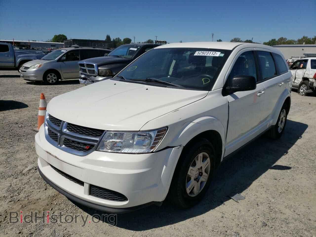 2012 DODGE JOURNEY - VIN: 3C4PDCAB5CT199350 - Фото 2