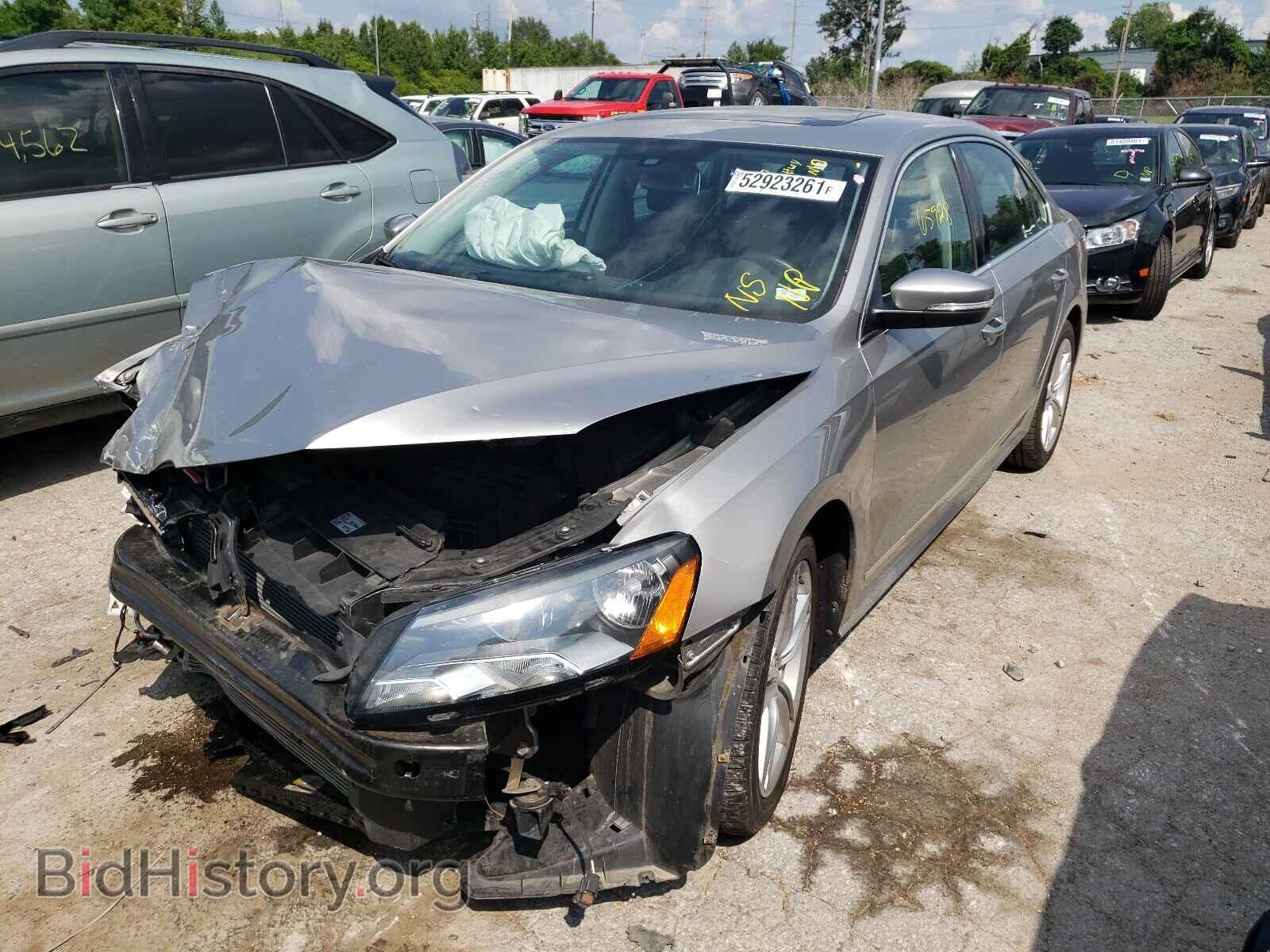 2013 VOLKSWAGEN PASSAT - VIN: 1VWBN7A37DC051976 - Фото 2