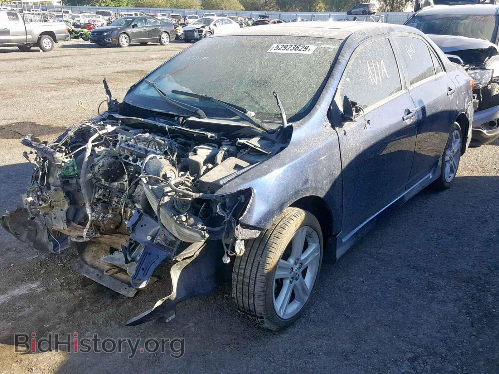 2013 TOYOTA COROLLA BA - VIN: 5YFBU4EE9DP100263 - Фото 2