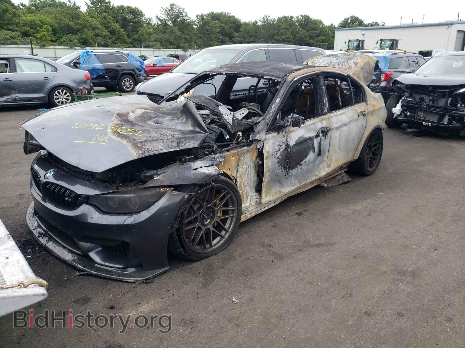 2015 BMW M3 - VIN: WBS3C9C59FP806170 - Фото 2