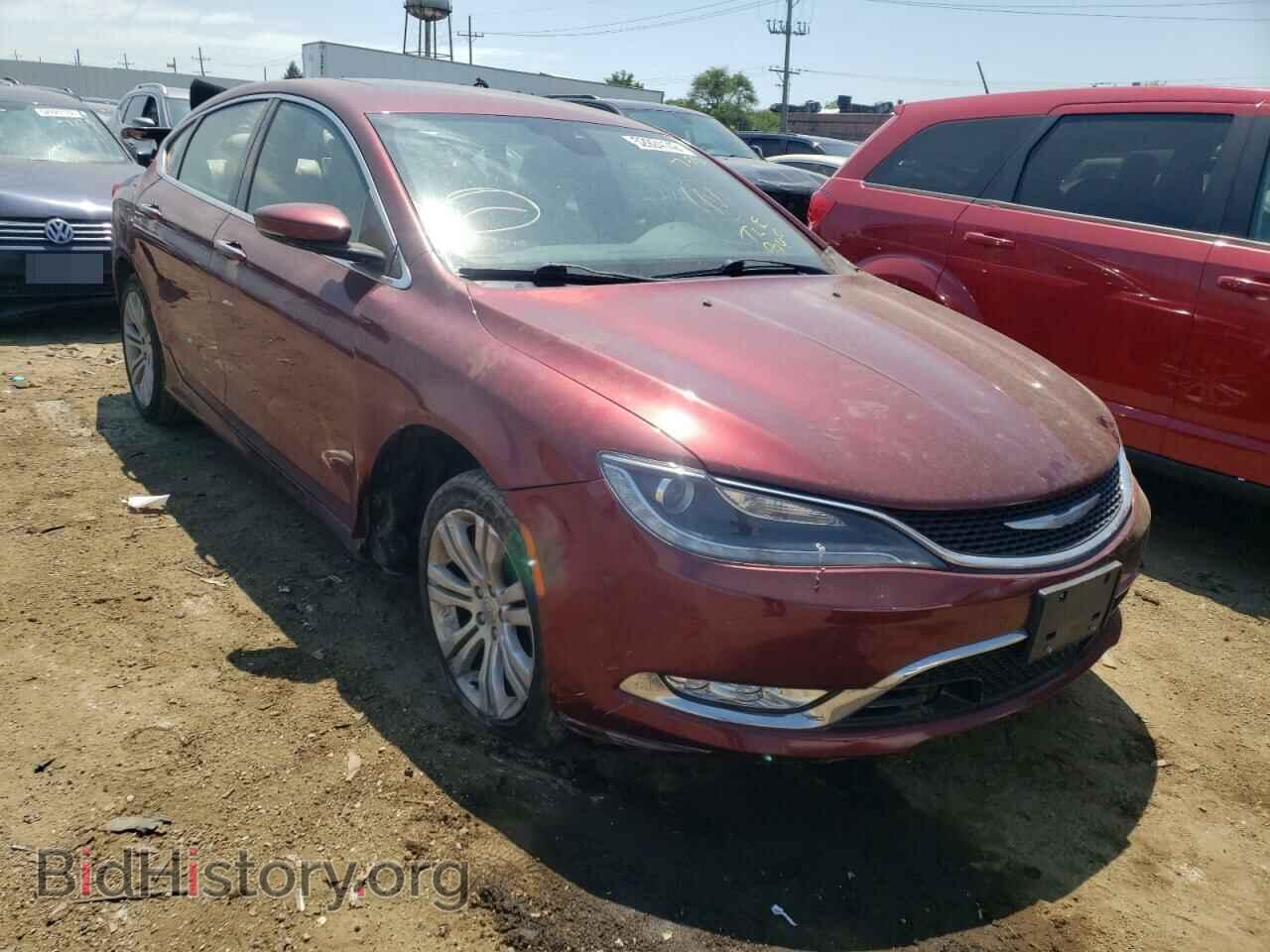 Фотография 1C3CCCEG6FN620329 - CHRYSLER 200 2015