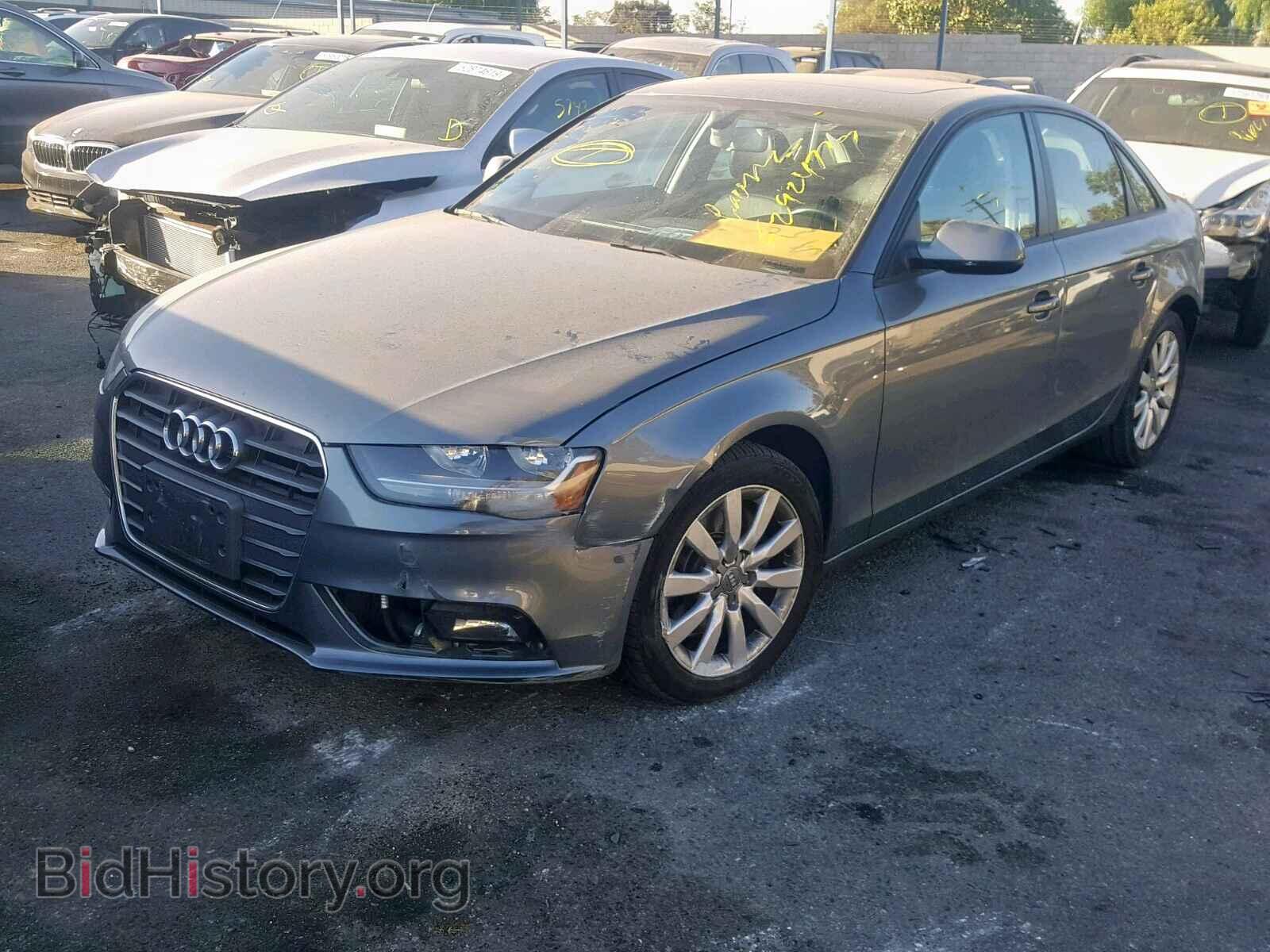 2013 AUDI A4 - VIN: WAUAFAFL4DN015780 - Фото 2