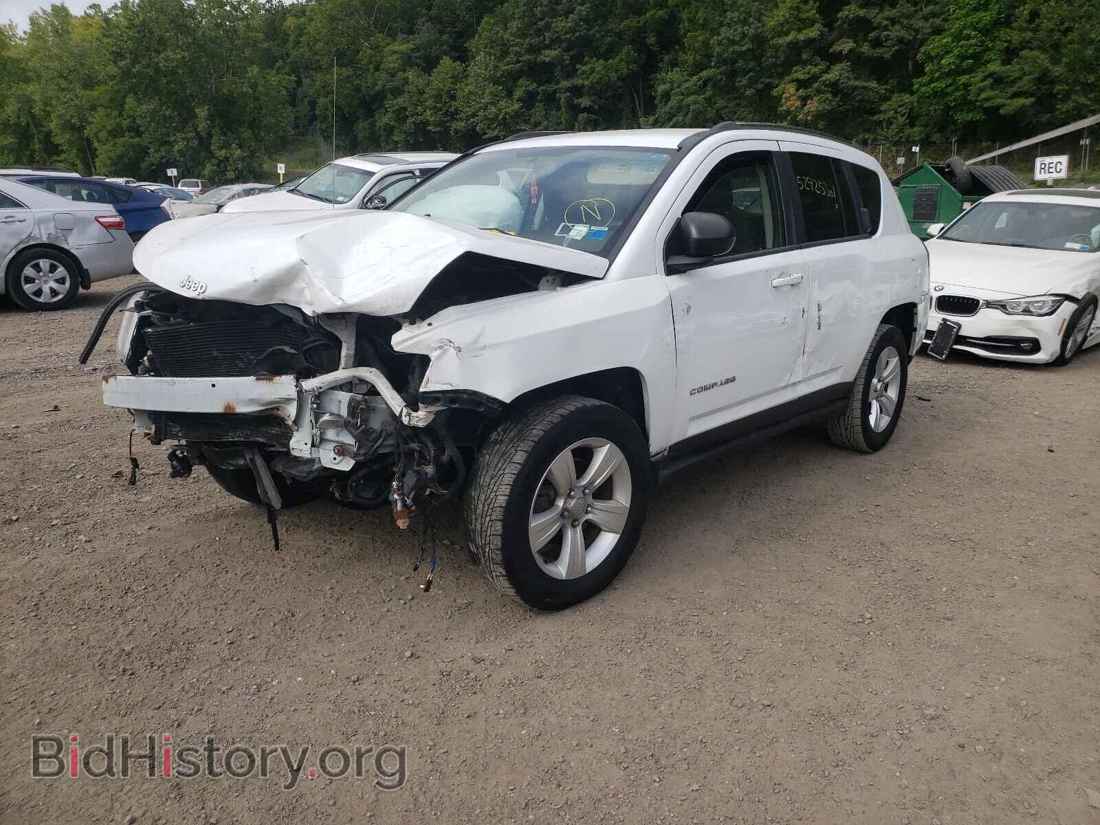 2013 JEEP COMPASS - VIN: 1C4NJDEB8DD253442 - Фото 2