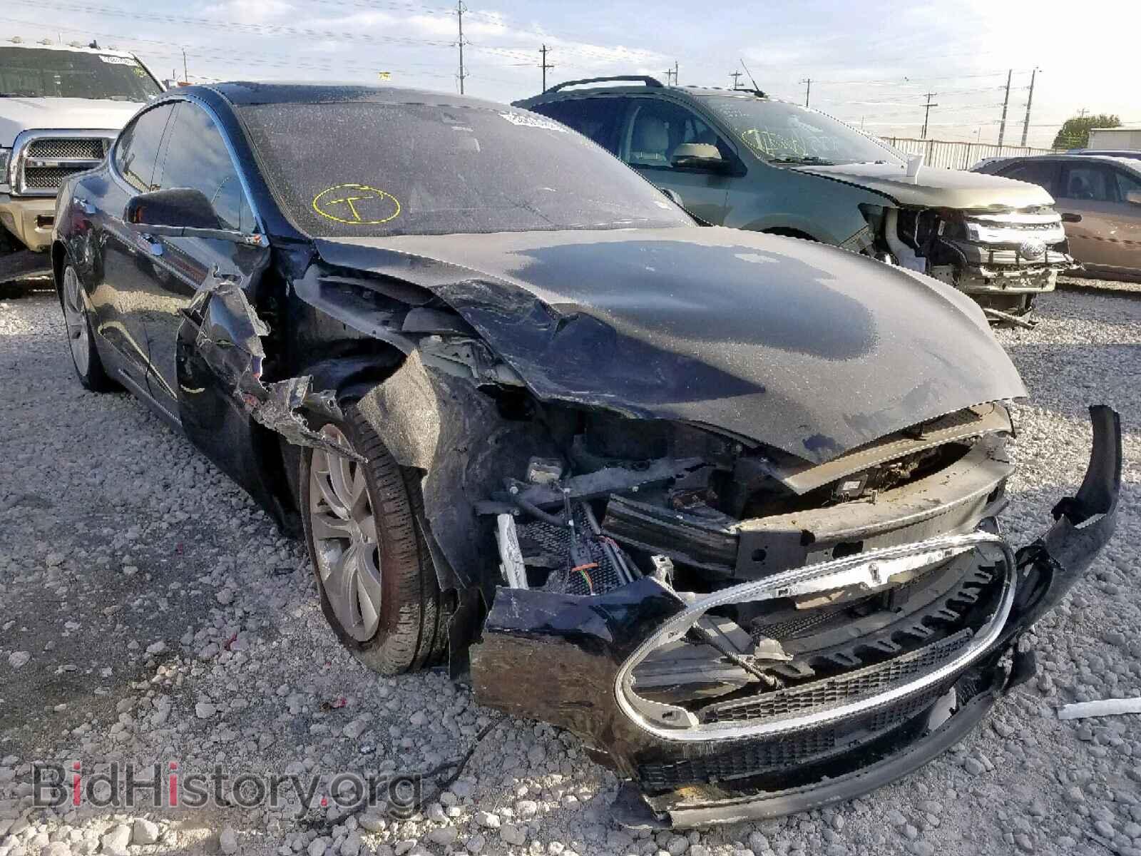 Photo 5YJSA1E21FF107591 - TESLA MODEL S 2015