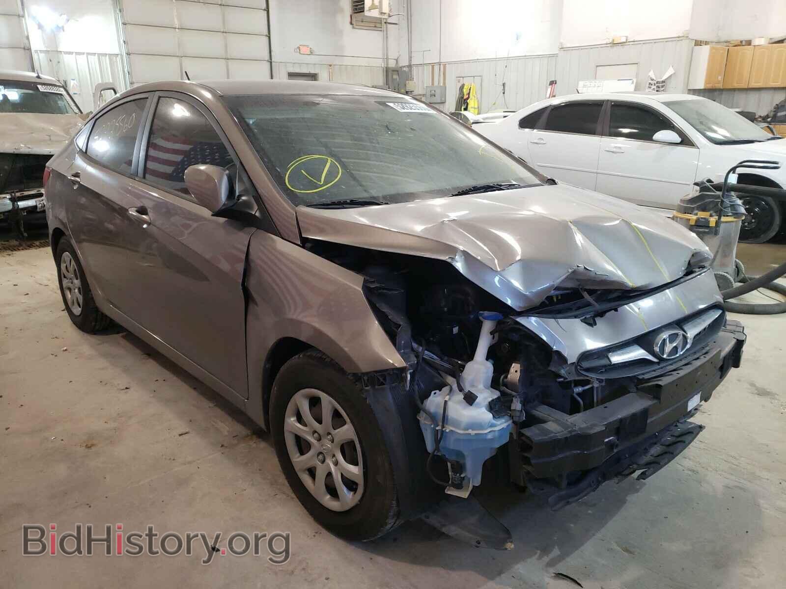 Photo KMHCT4AE2DU523603 - HYUNDAI ACCENT 2013