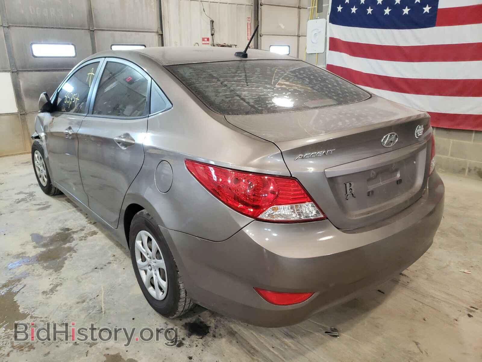 2013 HYUNDAI ACCENT - VIN: KMHCT4AE2DU523603 - Фото 3