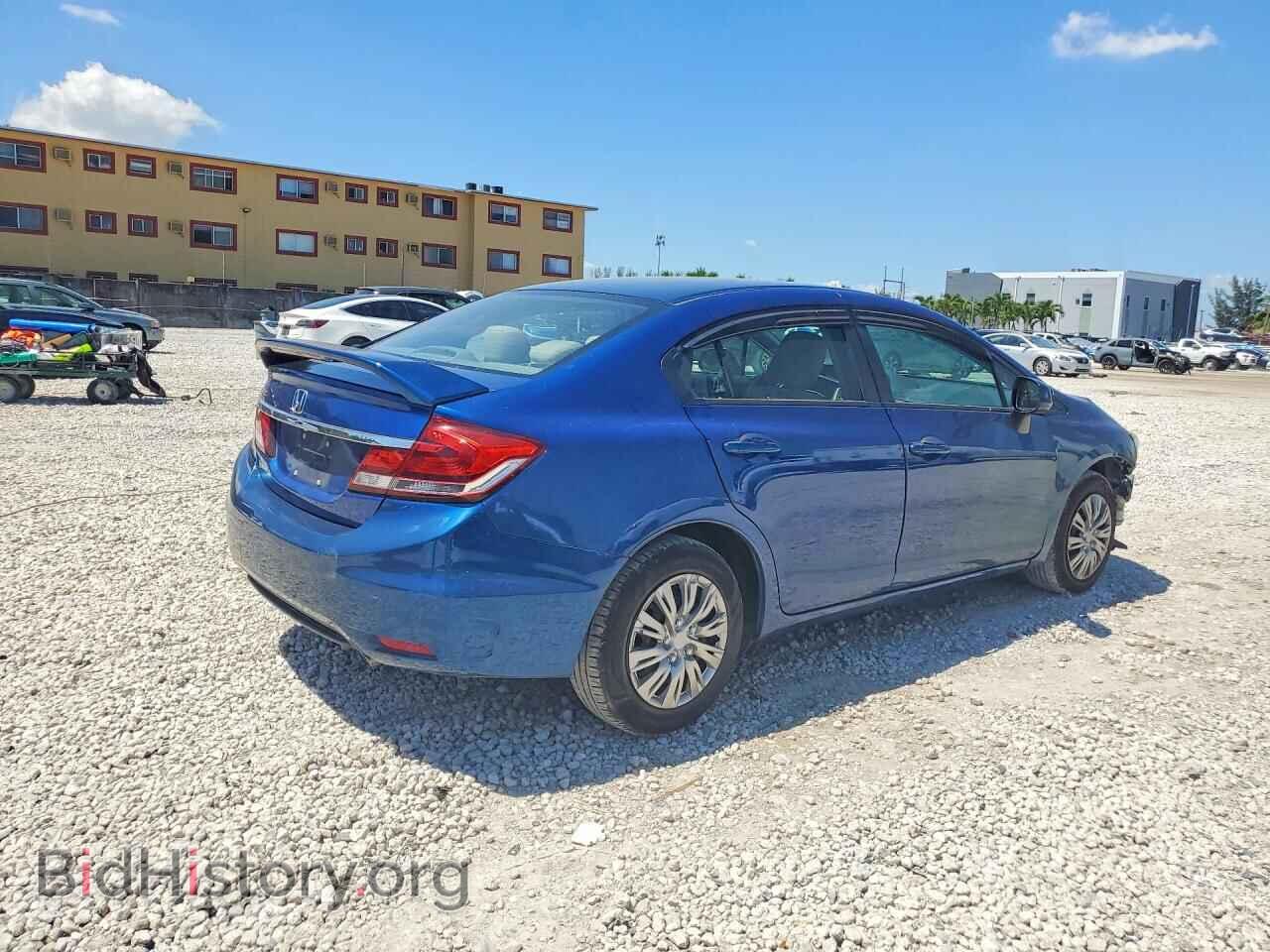2013 HONDA CIVIC - VIN: 19XFB2F57DE086116 - Фото 3