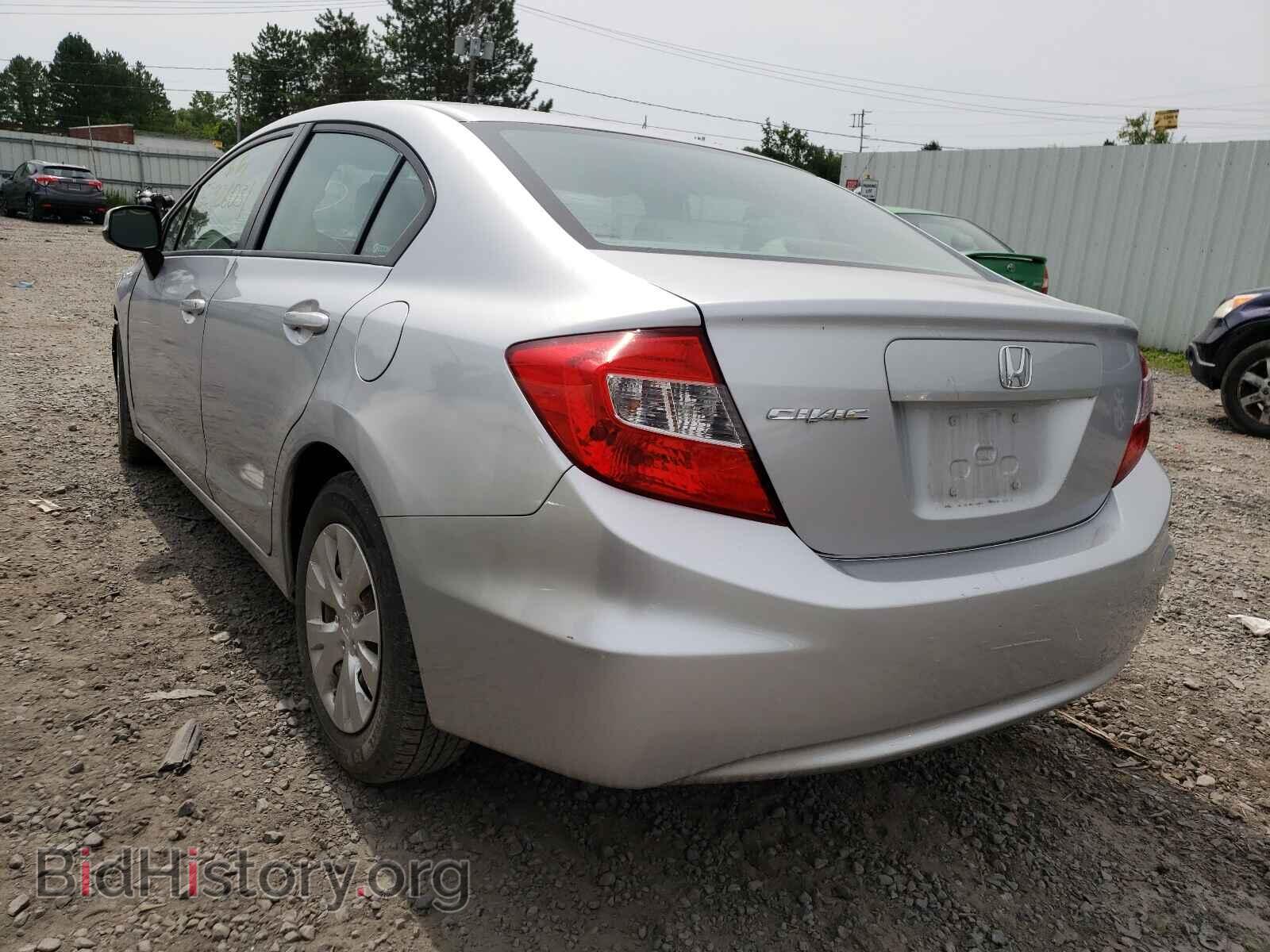 2012 HONDA CIVIC - VIN: 2HGFB2F55CH590247 - Фото 3