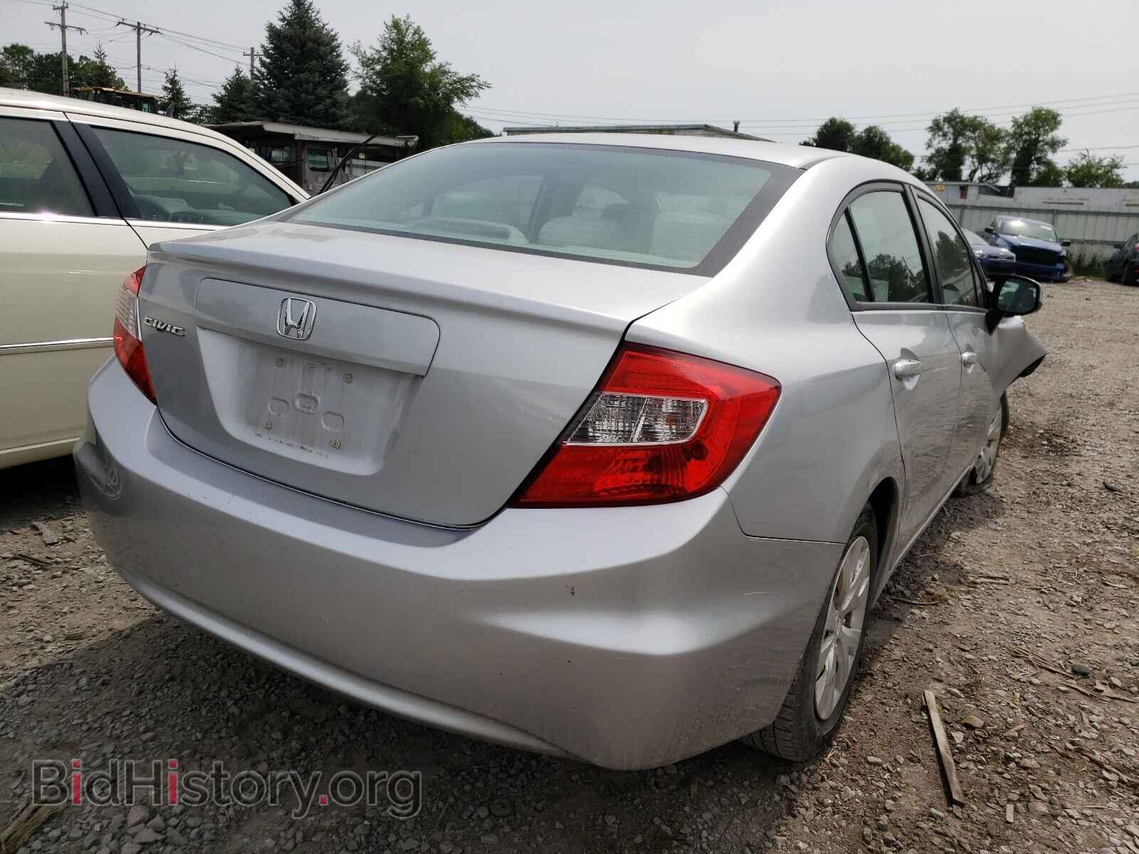 2012 HONDA CIVIC - VIN: 2HGFB2F55CH590247 - Фото 4