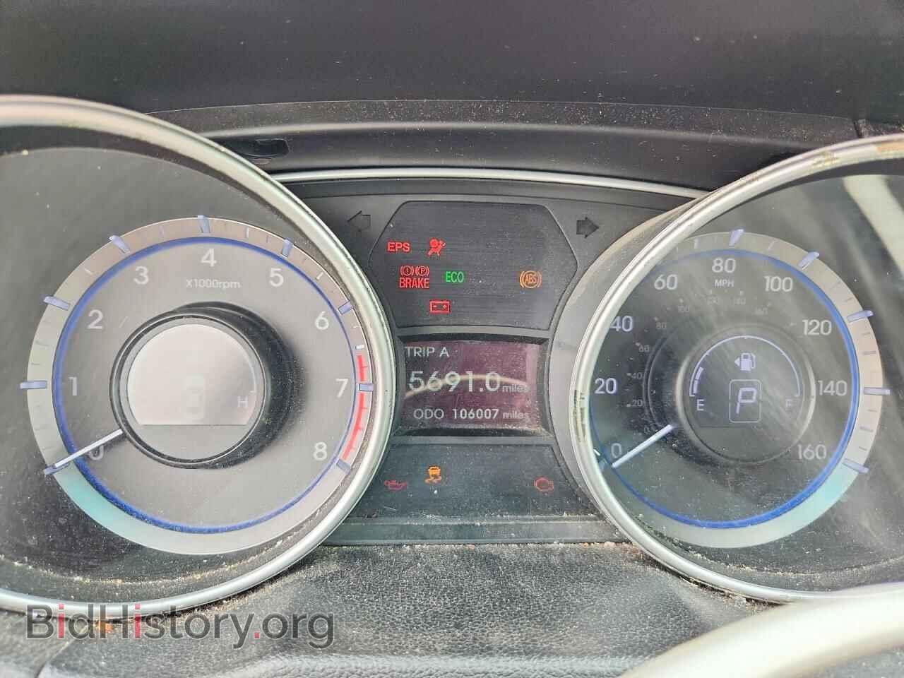 2012 HYUNDAI SONATA - VIN: 5NPEB4AC2CH384435 - Фото 9