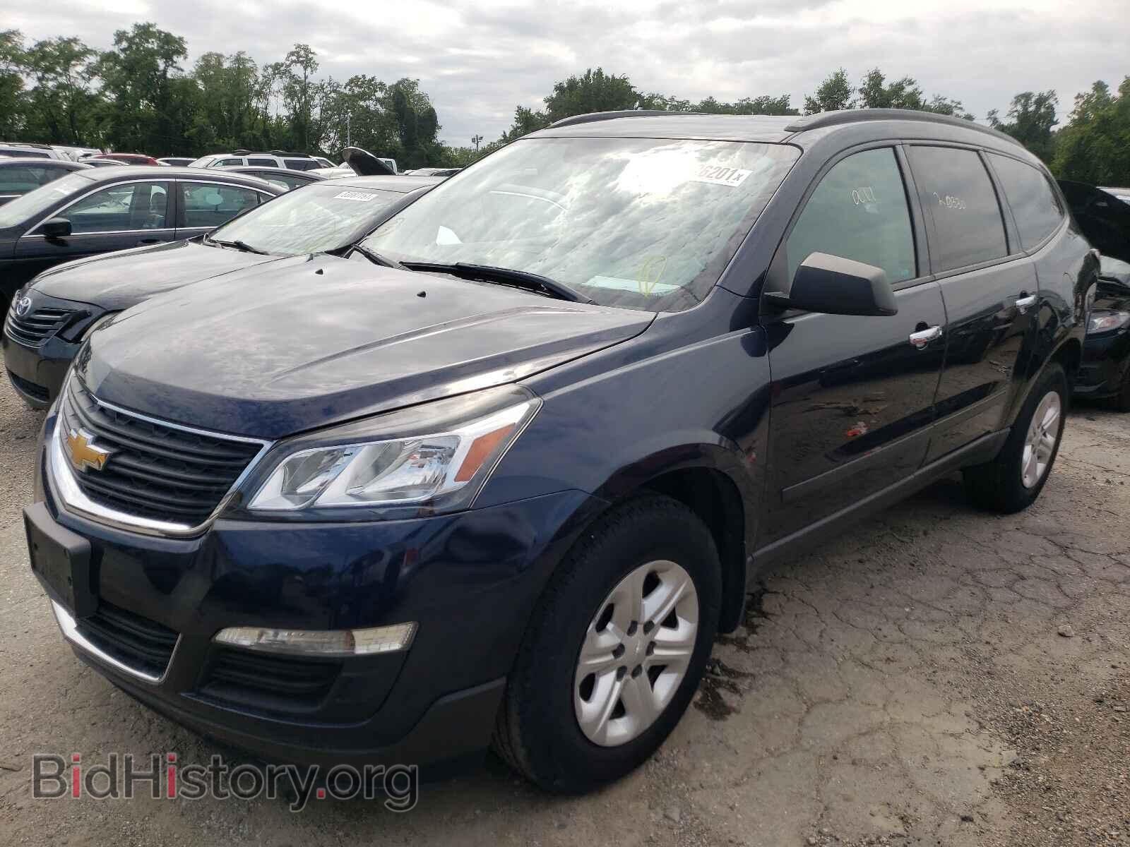 2015 CHEVROLET TRAVERSE - VIN: 1GNKRFED4FJ154802 - Фото 2
