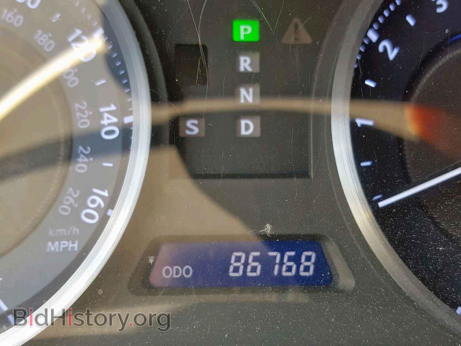 2012 LEXUS IS 250 - VIN: JTHBF5C26C5183105 - Фото 8
