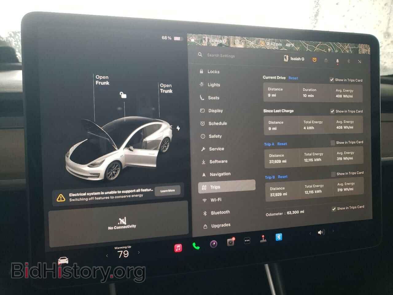 2018 TESLA MODEL 3 - VIN: 5YJ3E1EB4JF087466 - Фото 9