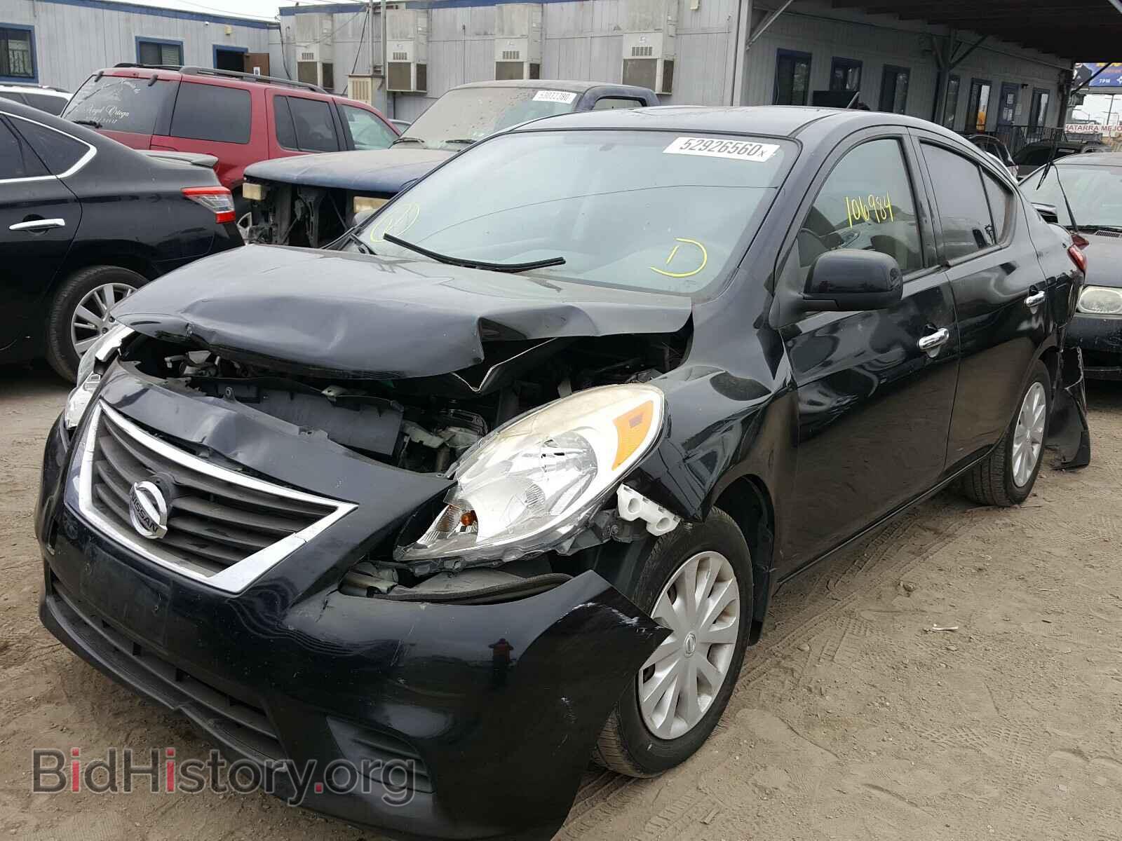 2014 NISSAN VERSA - VIN: 3N1CN7AP3EL804275 - Фото 2