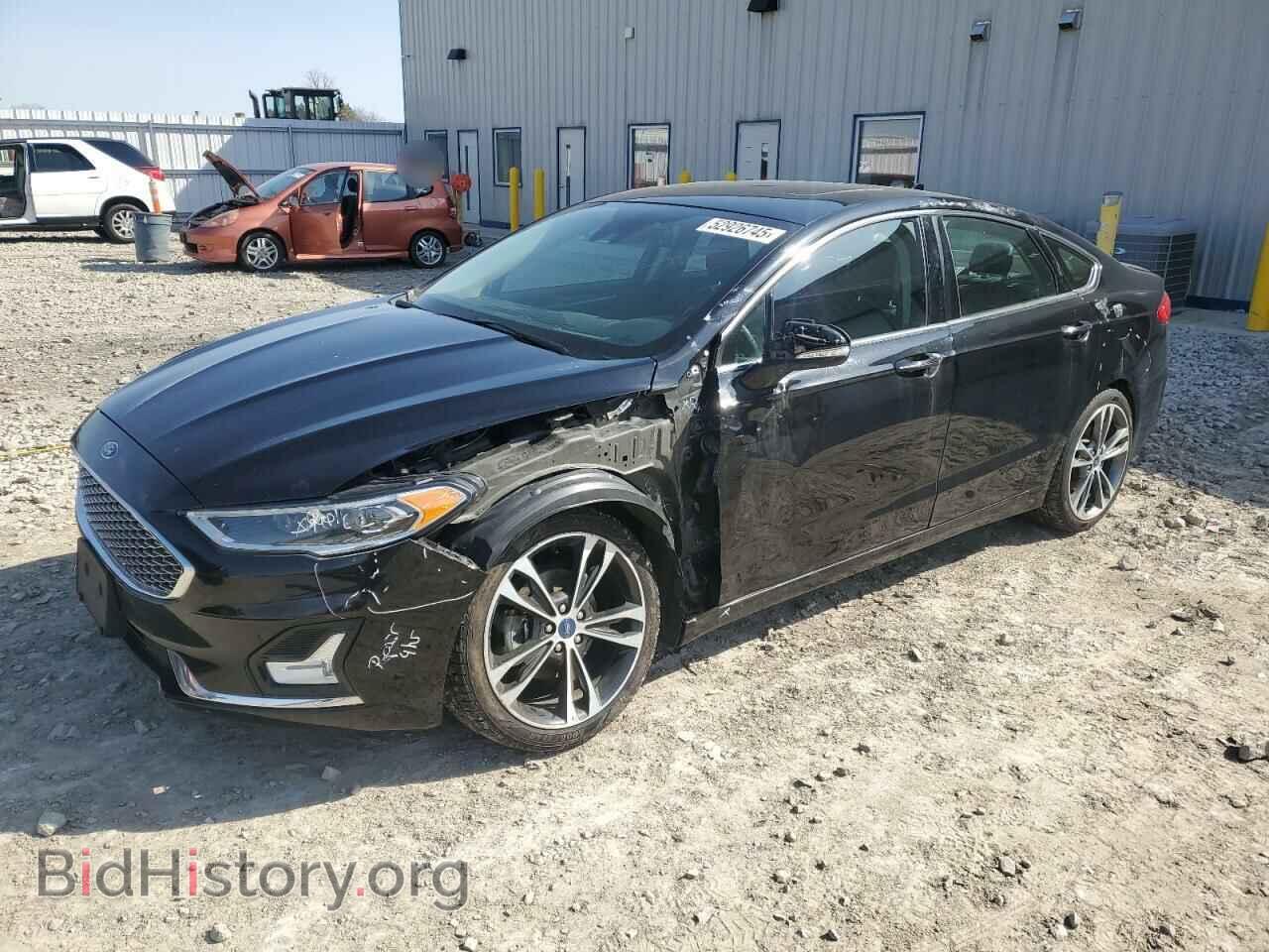 Photo 3FA6P0D91KR124124 - FORD FUSION 2019