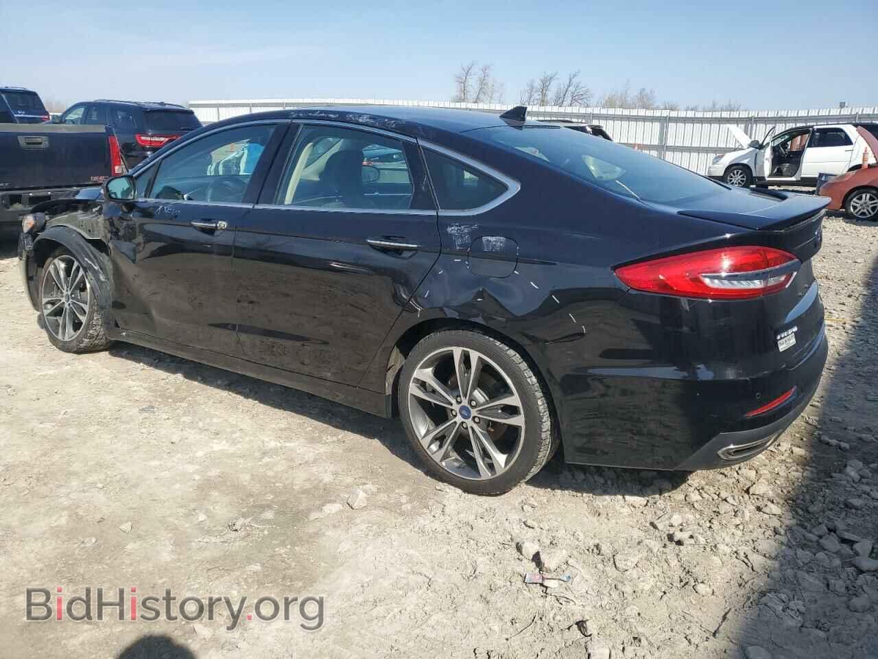2019 FORD FUSION - VIN: 3FA6P0D91KR124124 - Фото 2