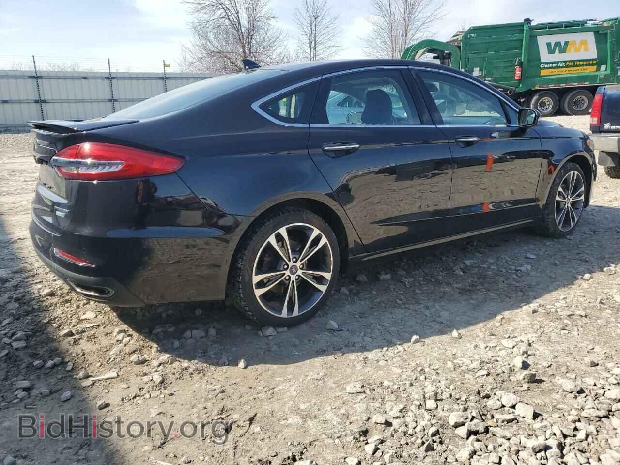 2019 FORD FUSION - VIN: 3FA6P0D91KR124124 - Фото 3