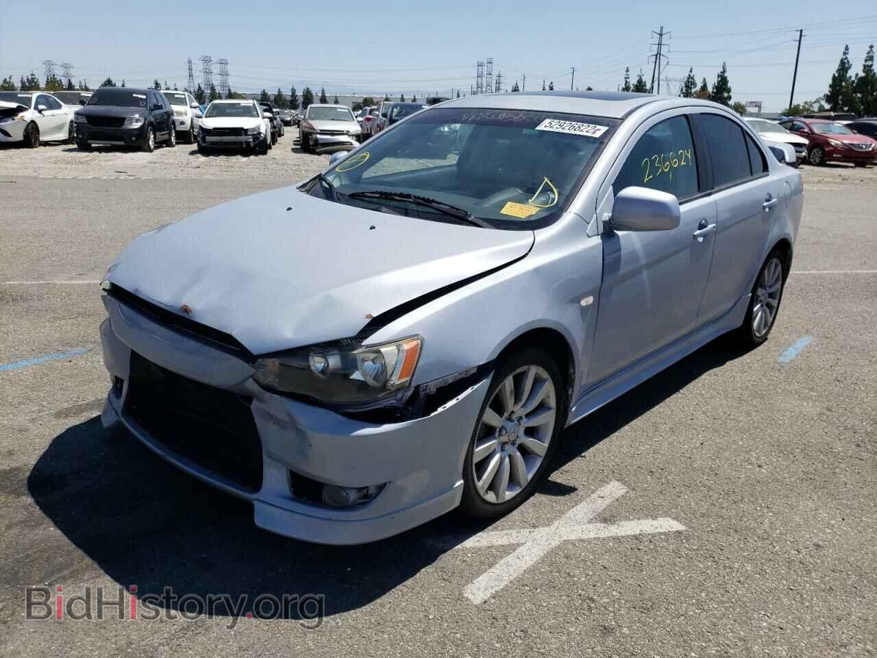 2008 MITSUBISHI LANCER - VIN: JA3AU86U98U025967 - Фото 2