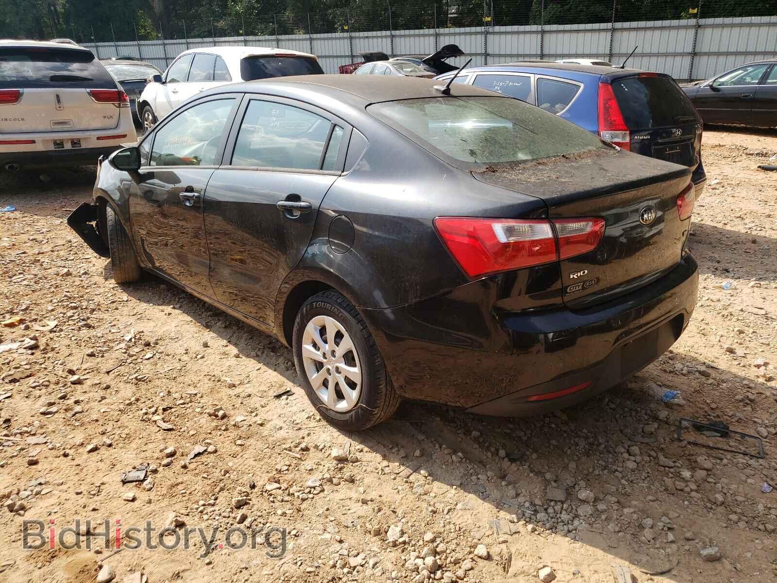 2014 KIA RIO - VIN: KNADM4A39E6344529 - Фото 3