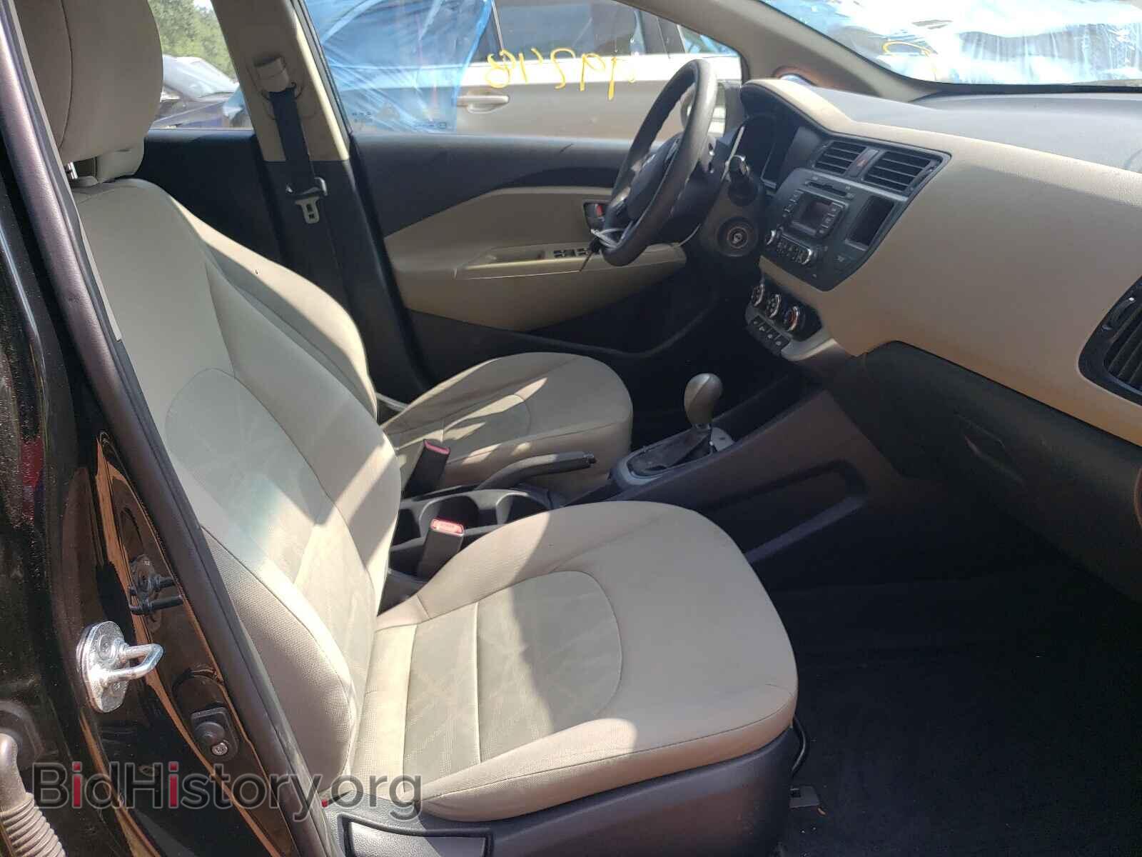 2014 KIA RIO - VIN: KNADM4A39E6344529 - Фото 5