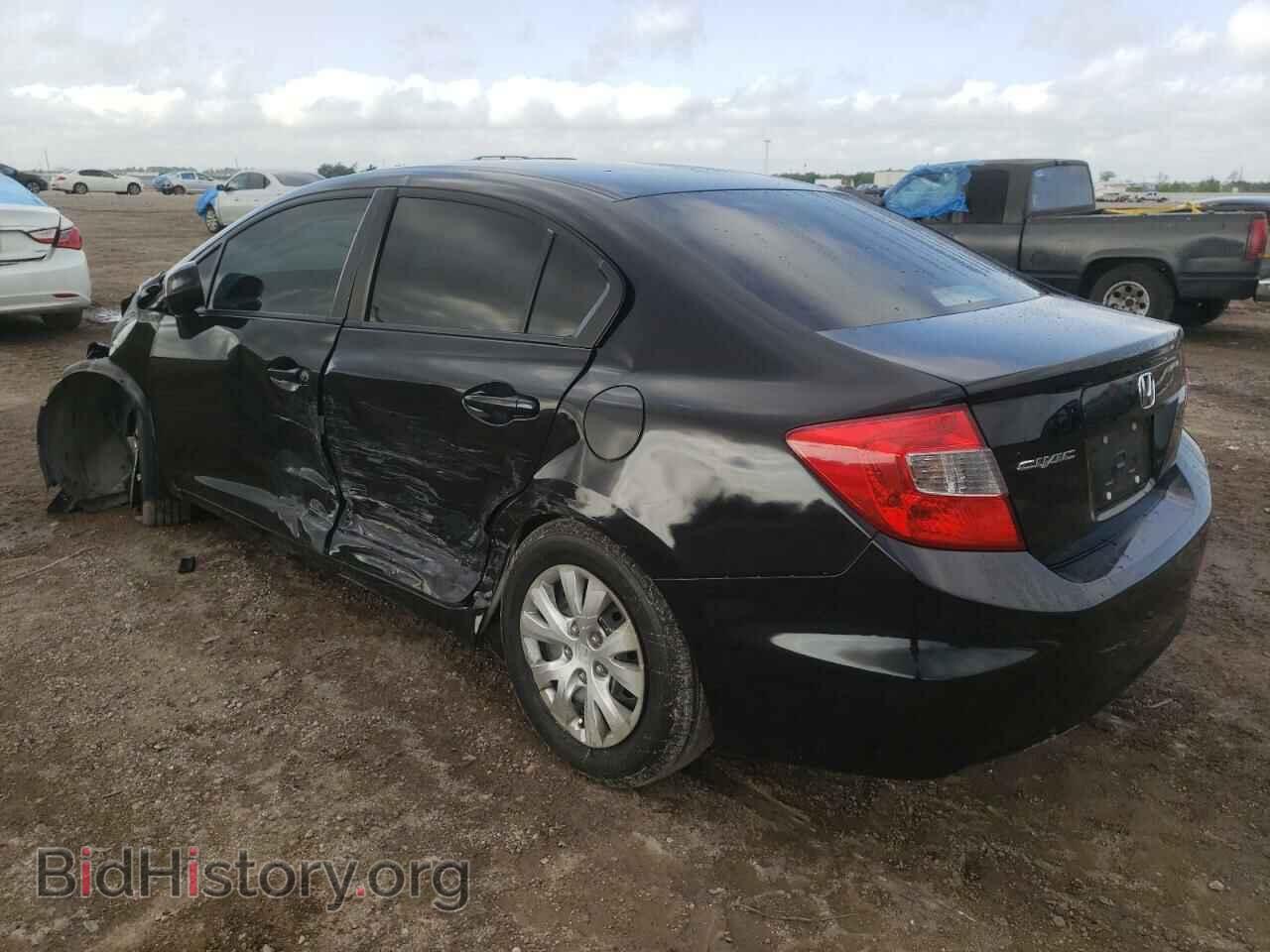 2012 HONDA CIVIC - VIN: 19XFB2F51CE109856 - Фото 2