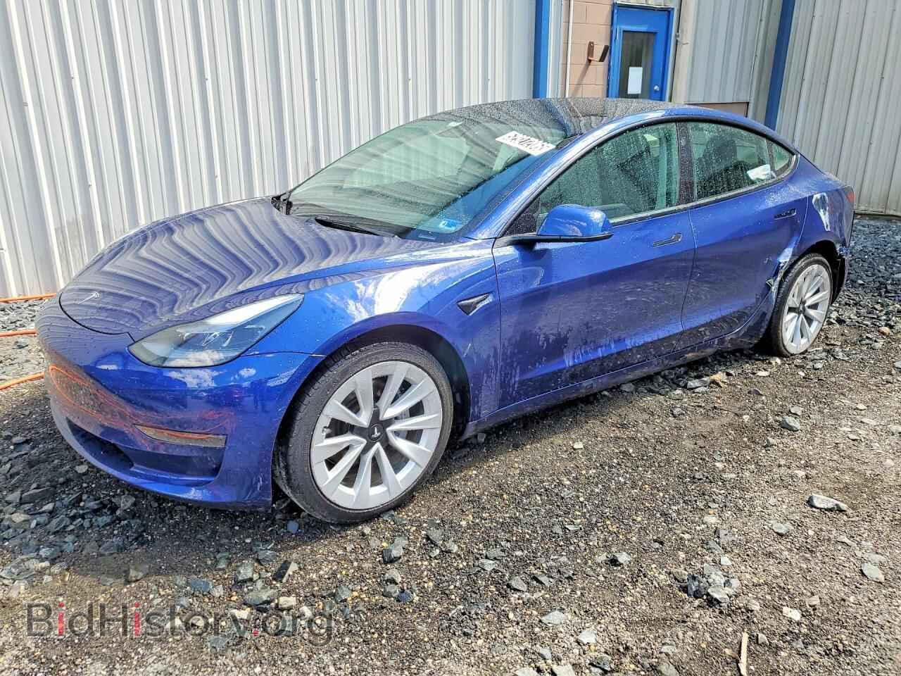 Photo 5YJ3E1EA6NF369833 - TESLA MODEL 3 2022