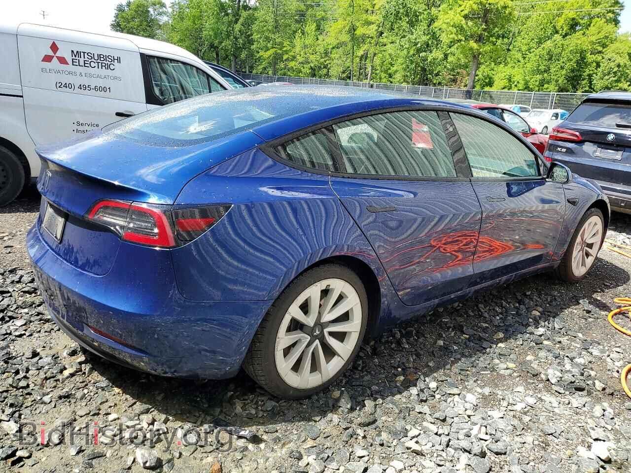 2022 TESLA MODEL 3 - VIN: 5YJ3E1EA6NF369833 - Photo 3
