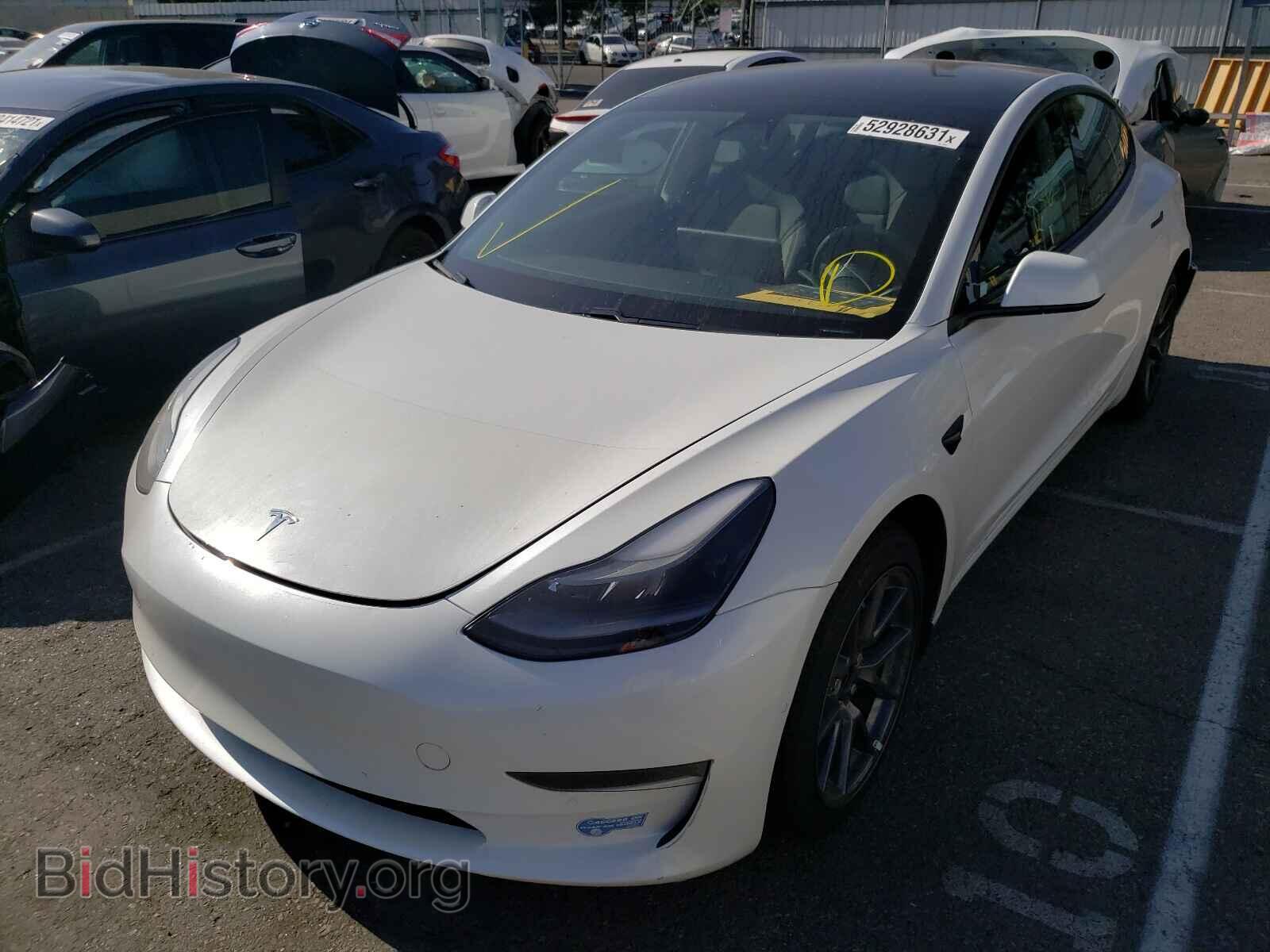 2021 TESLA MODEL 3 - VIN: 5YJ3E1EA4MF873912 - Photo 2