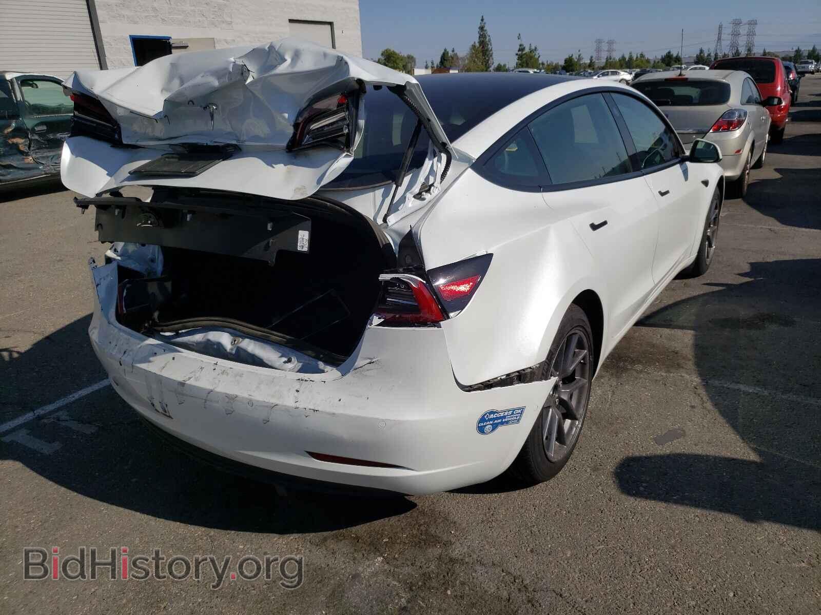2021 TESLA MODEL 3 - VIN: 5YJ3E1EA4MF873912 - Photo 4