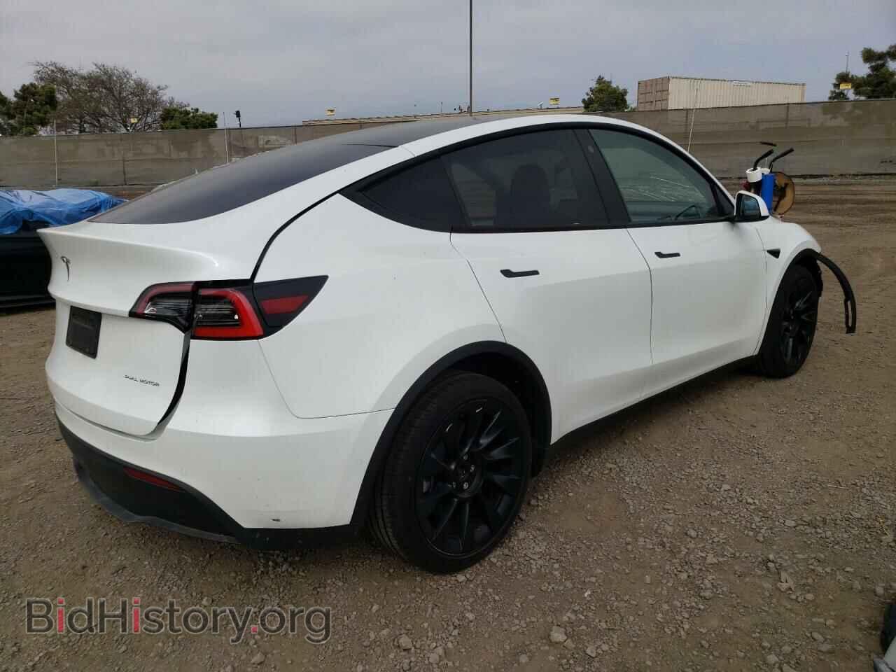 2021 TESLA MODEL Y - VIN: 5YJYGDEE0MF141426 - Фото 3