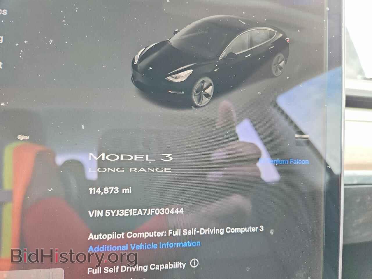 2018 TESLA MODEL 3 - VIN: 5YJ3E1EA7JF030444 - Photo 9