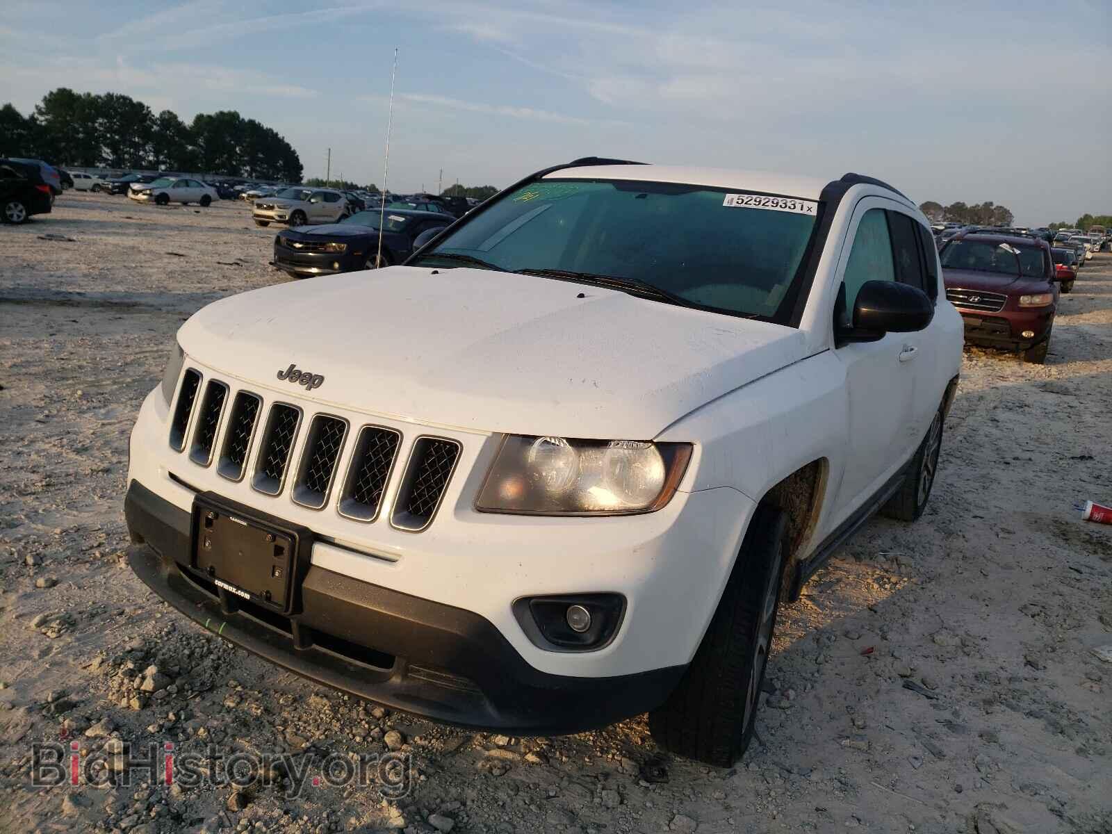2016 JEEP COMPASS - VIN: 1C4NJDBB6GD737120 - Фото 2