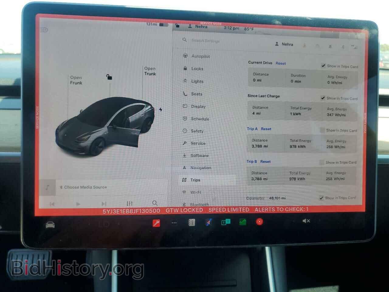 2018 TESLA MODEL 3 - VIN: 5YJ3E1EB8JF130500 - Photo 9