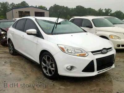 2014 Ford FOCUS Focus SE, white — VIN 1FADP3F26EL325156, Copart