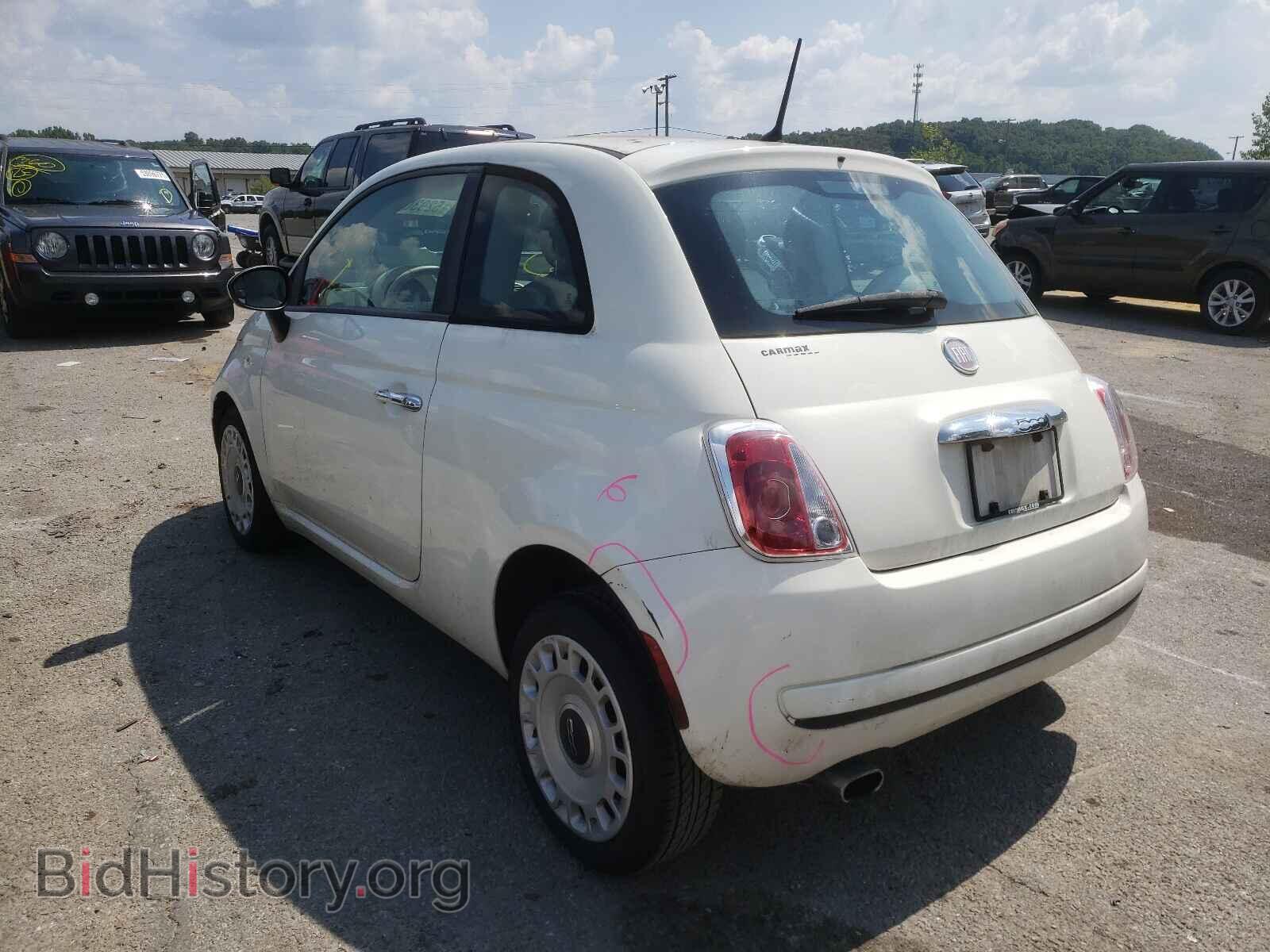 2013 FIAT 500 - VIN: 3C3CFFAR8DT566593 - Фото 3