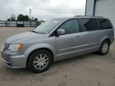 2016 Chrysler MINIVAN Touring, silver — VIN 2C4RC1BG4GR110662, Copart