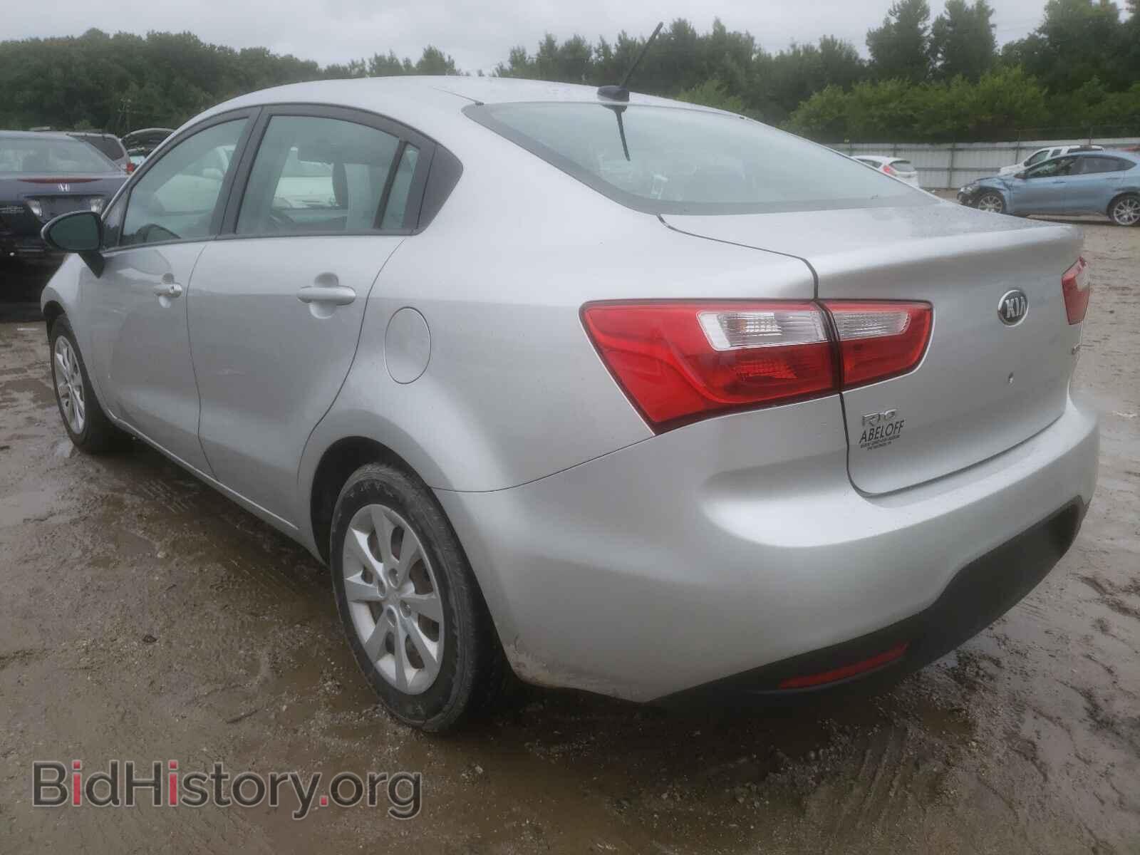 2013 KIA RIO - VIN: KNADM4A35D6165211 - Фото 3